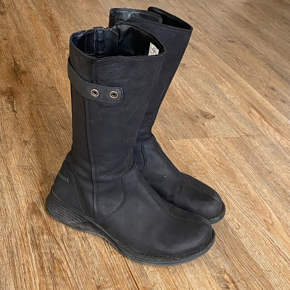 Merrell Travvy Tall Boot 7 Black
